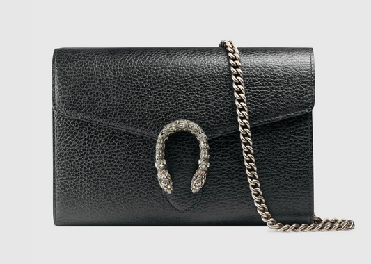 GUCCI DIONYSUS LEATHER MINI CHAIN BAG