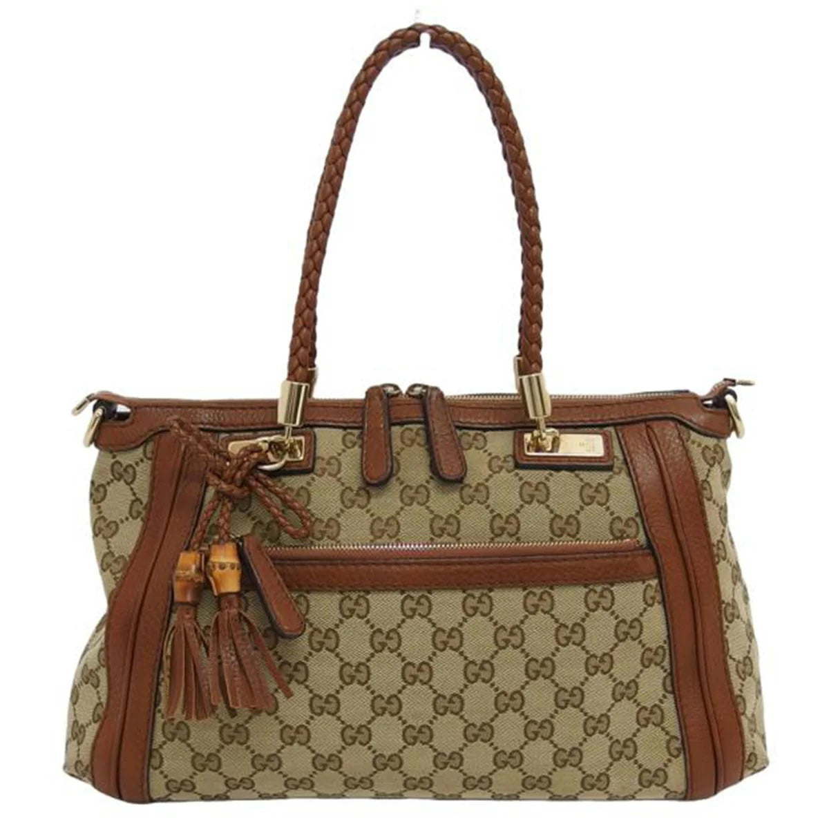 GUCCI GG MONOGRAM SMALL BELLA TOTE BAG