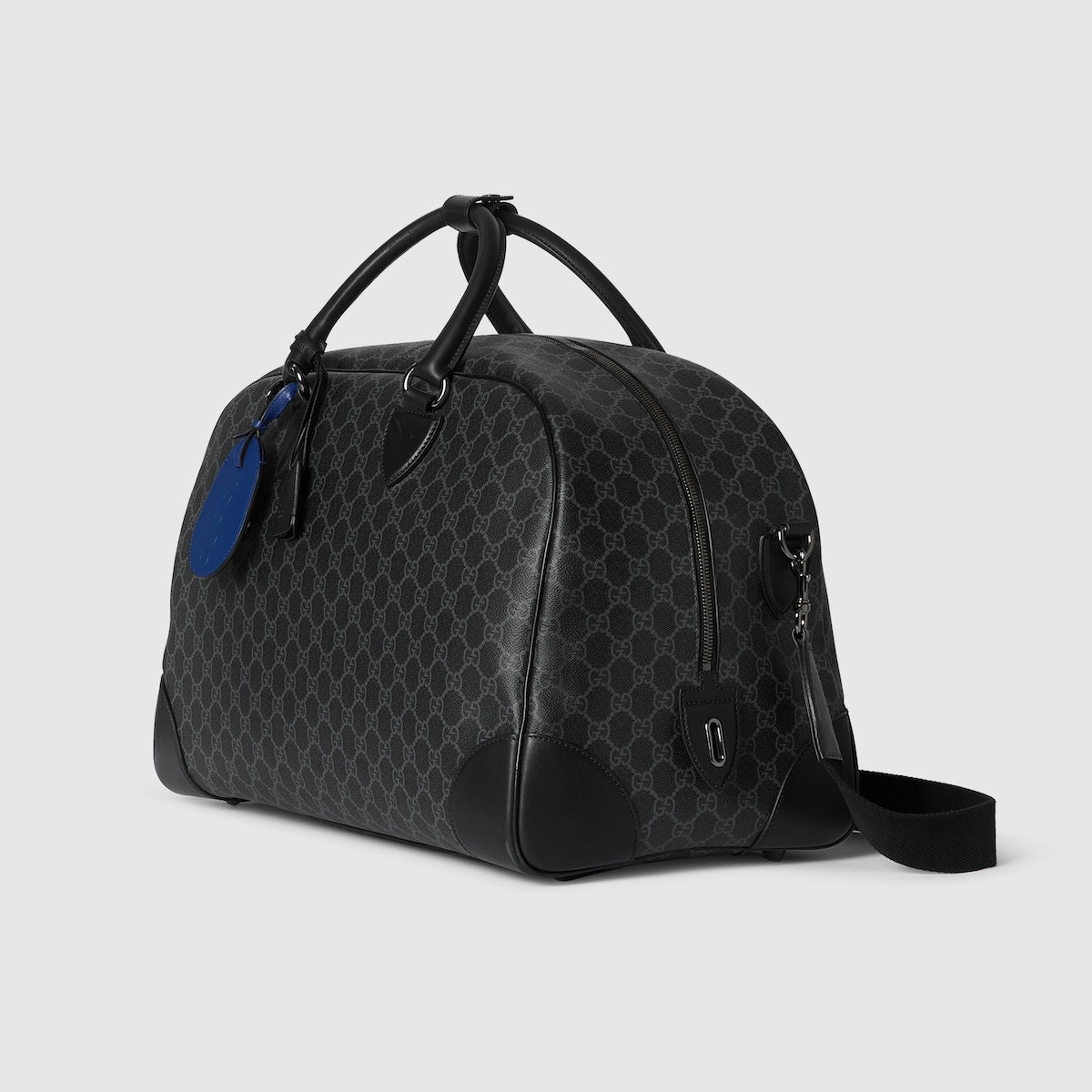 GUCCI GG EMBLEM MEDIUM DUFFLE BAG