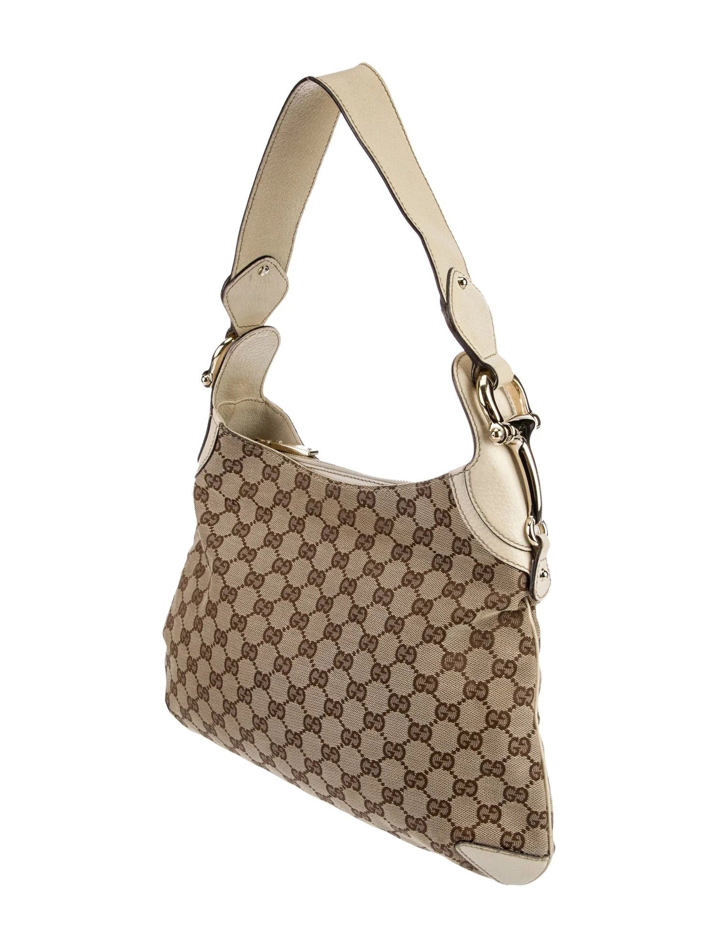 GUCCI GG HORSEBIT CREOLE HOBO BAG