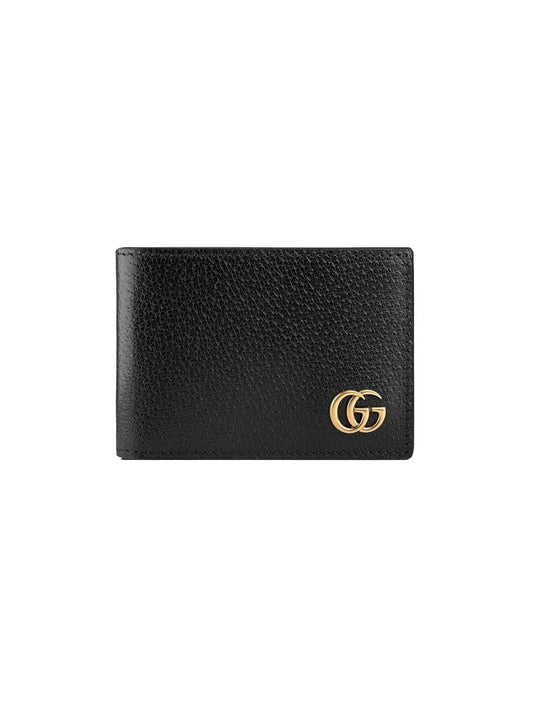 GUCCI GG MARMONT LEATHER BI-FOLD WALLET