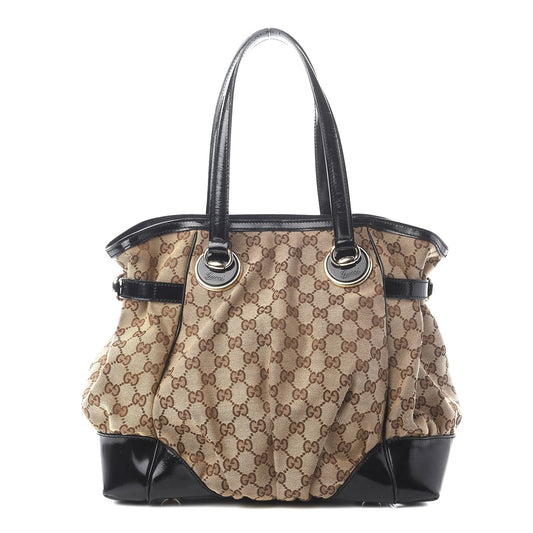 GUCCI GG MONOGRAM FULL MOON TOTE BAG