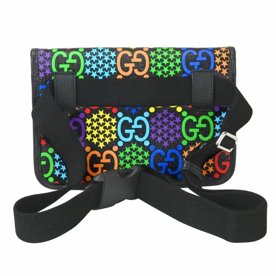 GUCCI GG SUPREME MONOGRAM PSYCHEDELIC BELT BAG