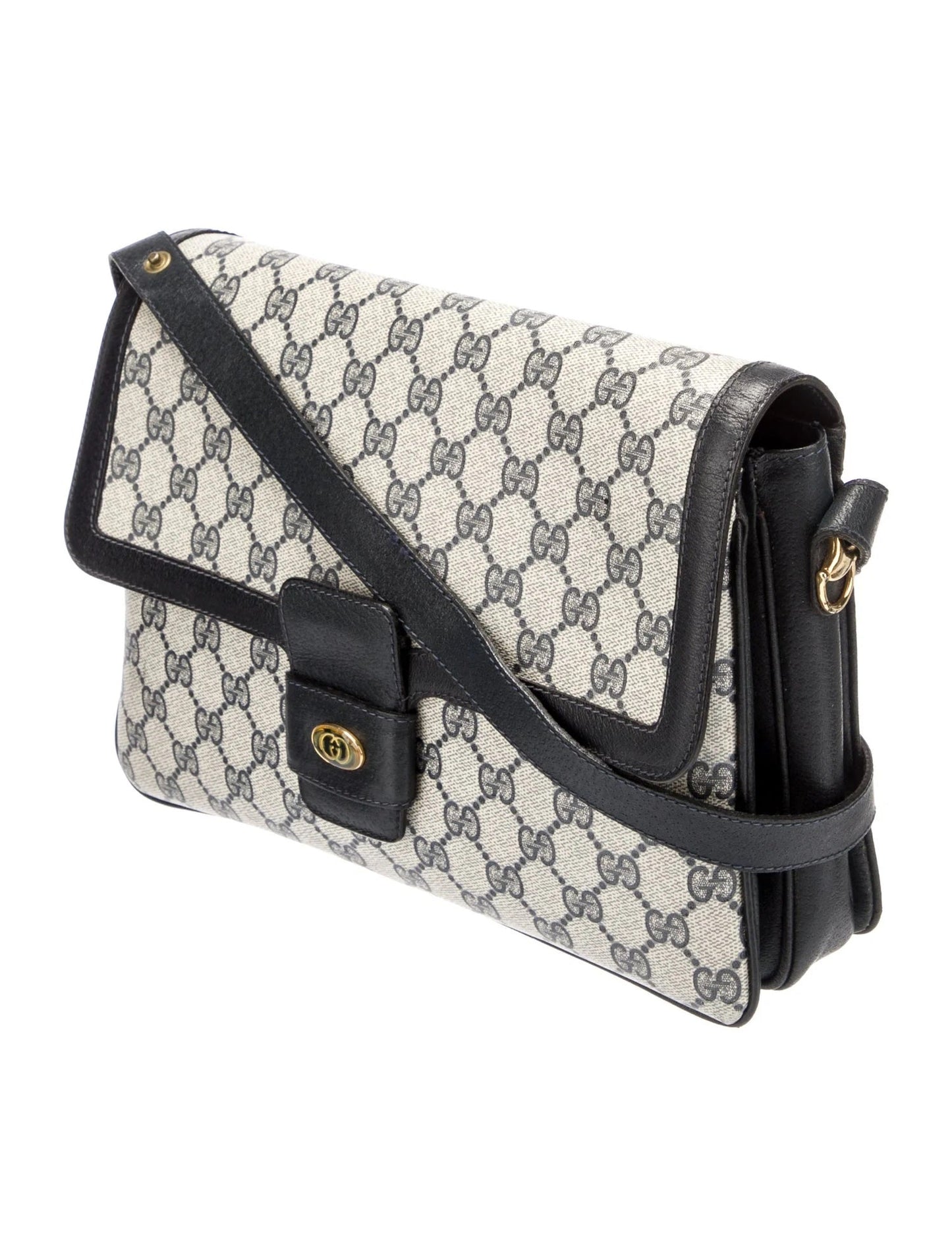 GUCCI GG SUPREME VINTAGE SHOULDER BAG