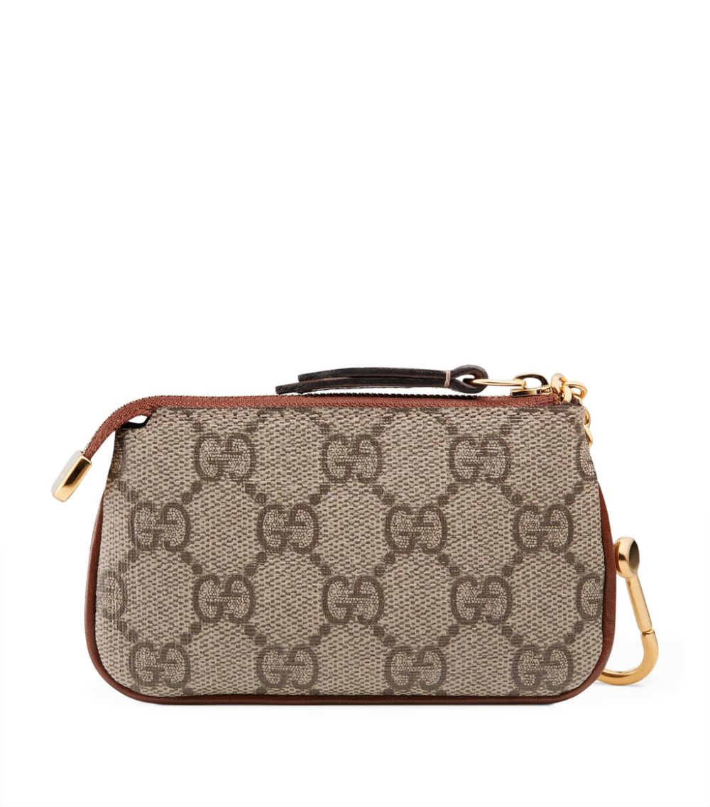 GUCCI GG SUPREME KEY POUCH