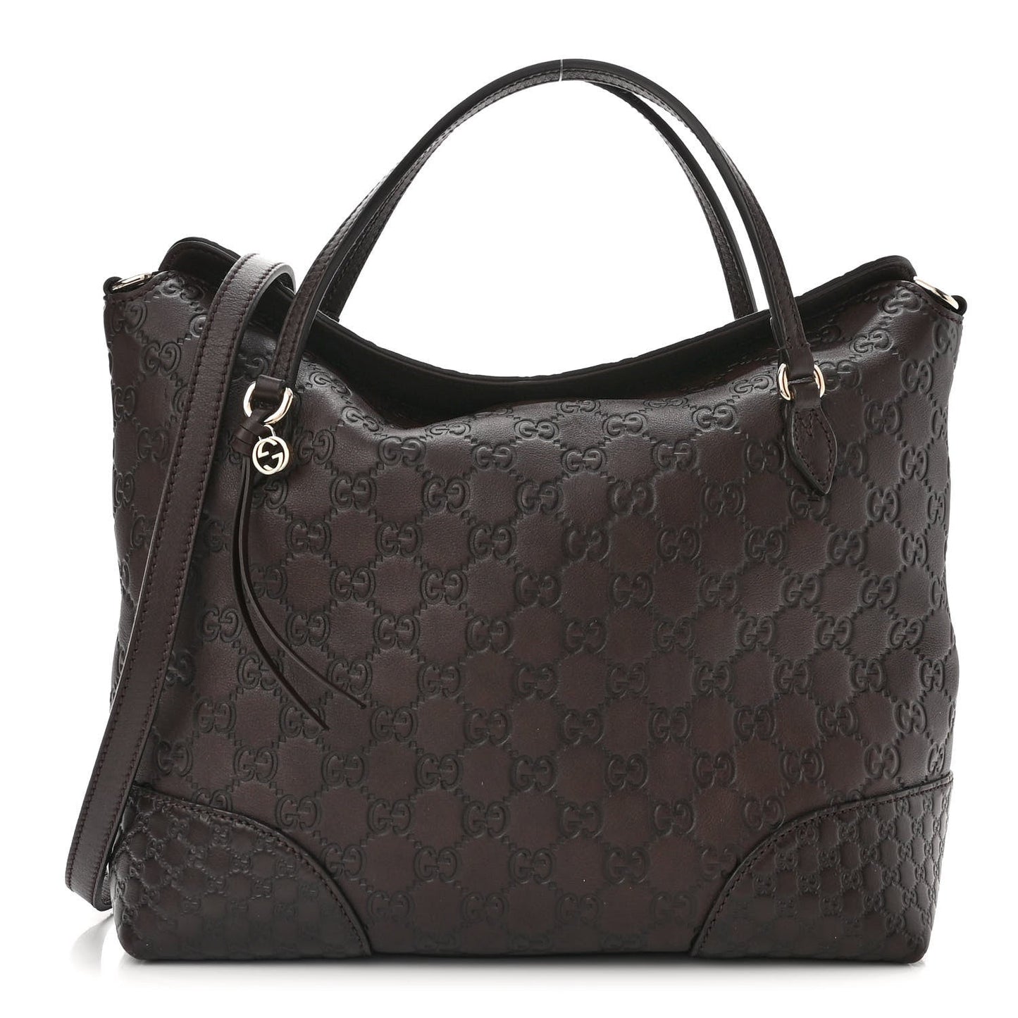 GUCCI GUCCISSIMA LEATHER BREE SATCHEL