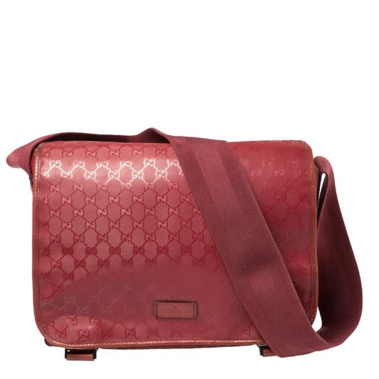 GUCCI GG IMPRIME MONOGRAM MAMAS DIAPER BAG