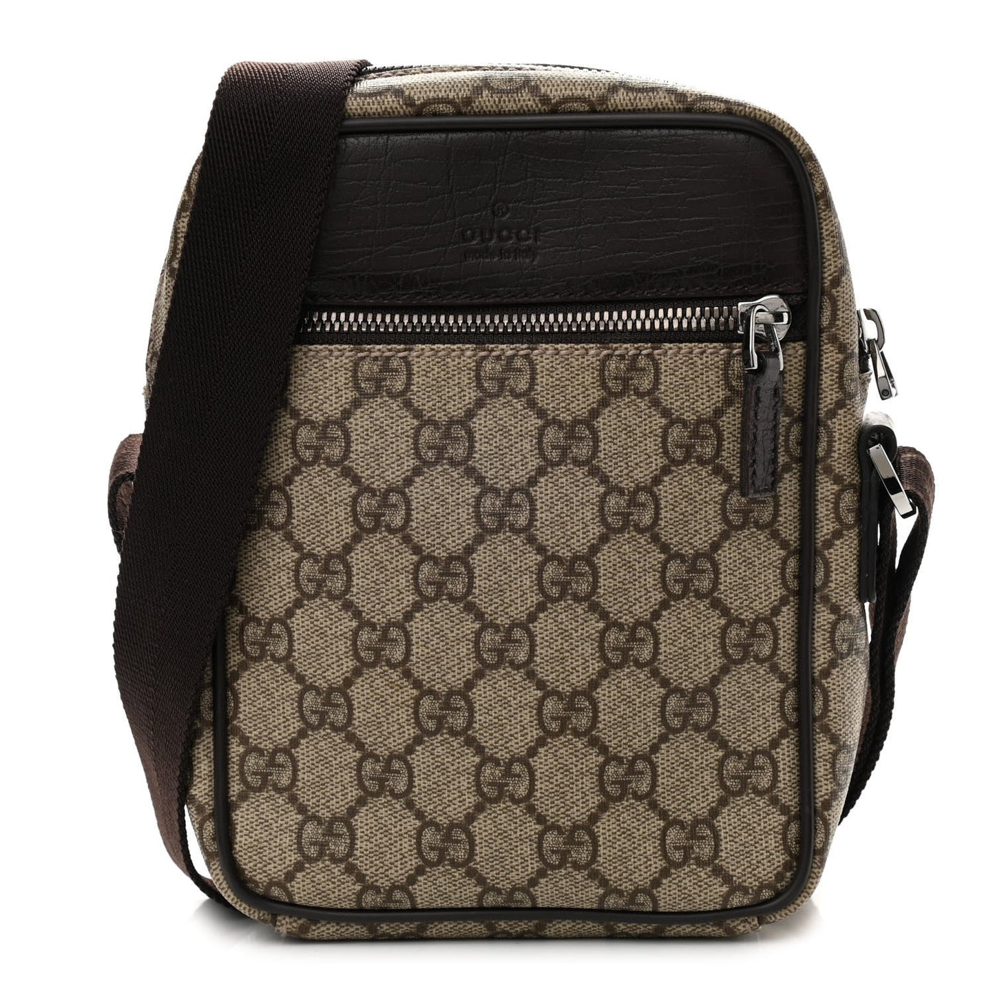 GUCCI GG SUPREME SMALL MESSENGER BAG