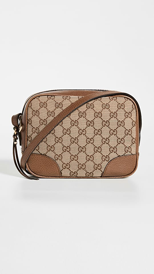 GUCCI MONOGRAM MINI BREE CROSSBODY BAG