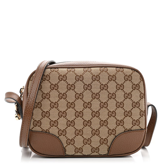 GUCCI MONOGRAM MINI BREE CROSSBODY BAG