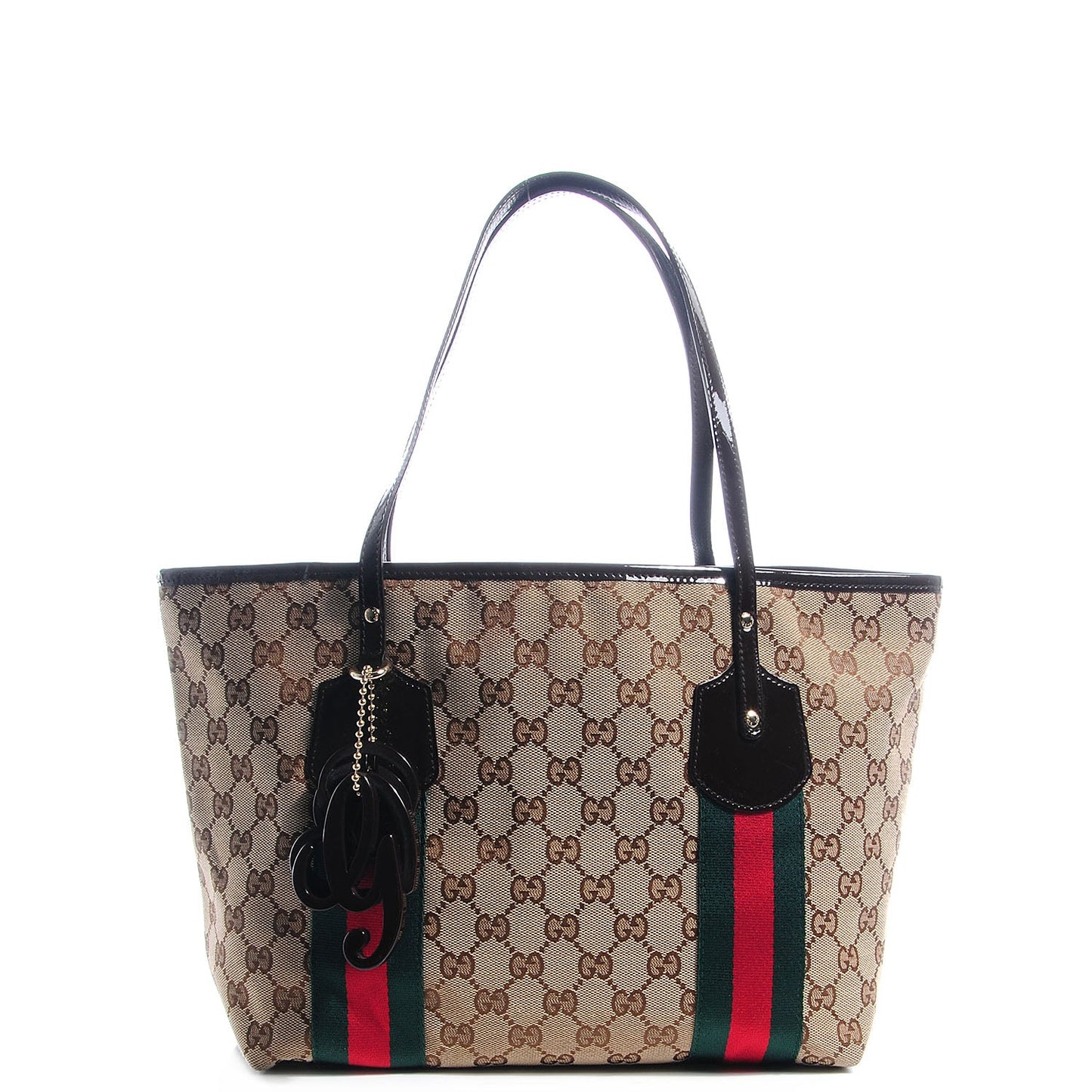 GUCCI GG MONOGRAM WEB JOLIE TOTE BAG