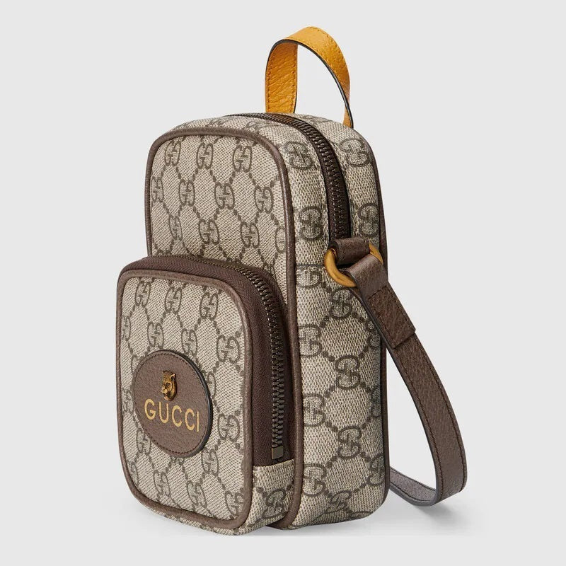GUCCI NEO VINTAGE GG SUPREME MINI CROSSBODY BAG