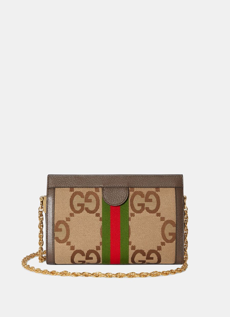 GUCCI OPHIDIA JUMBO GG SHOULDER BAG