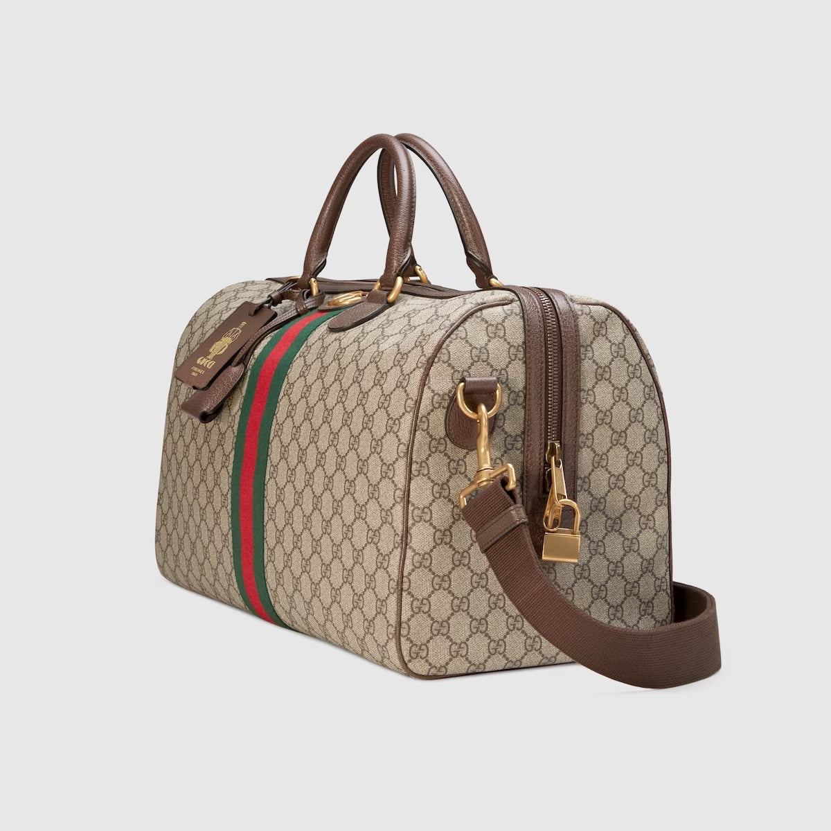 GUCCI GG OPHIDIA SAVOY MEDIUM DUFFLE BAG