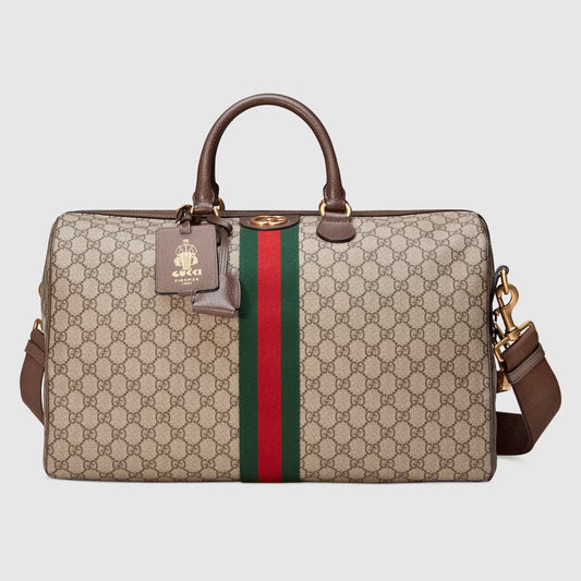 GUCCI GG OPHIDIA SAVOY MEDIUM DUFFLE BAG
