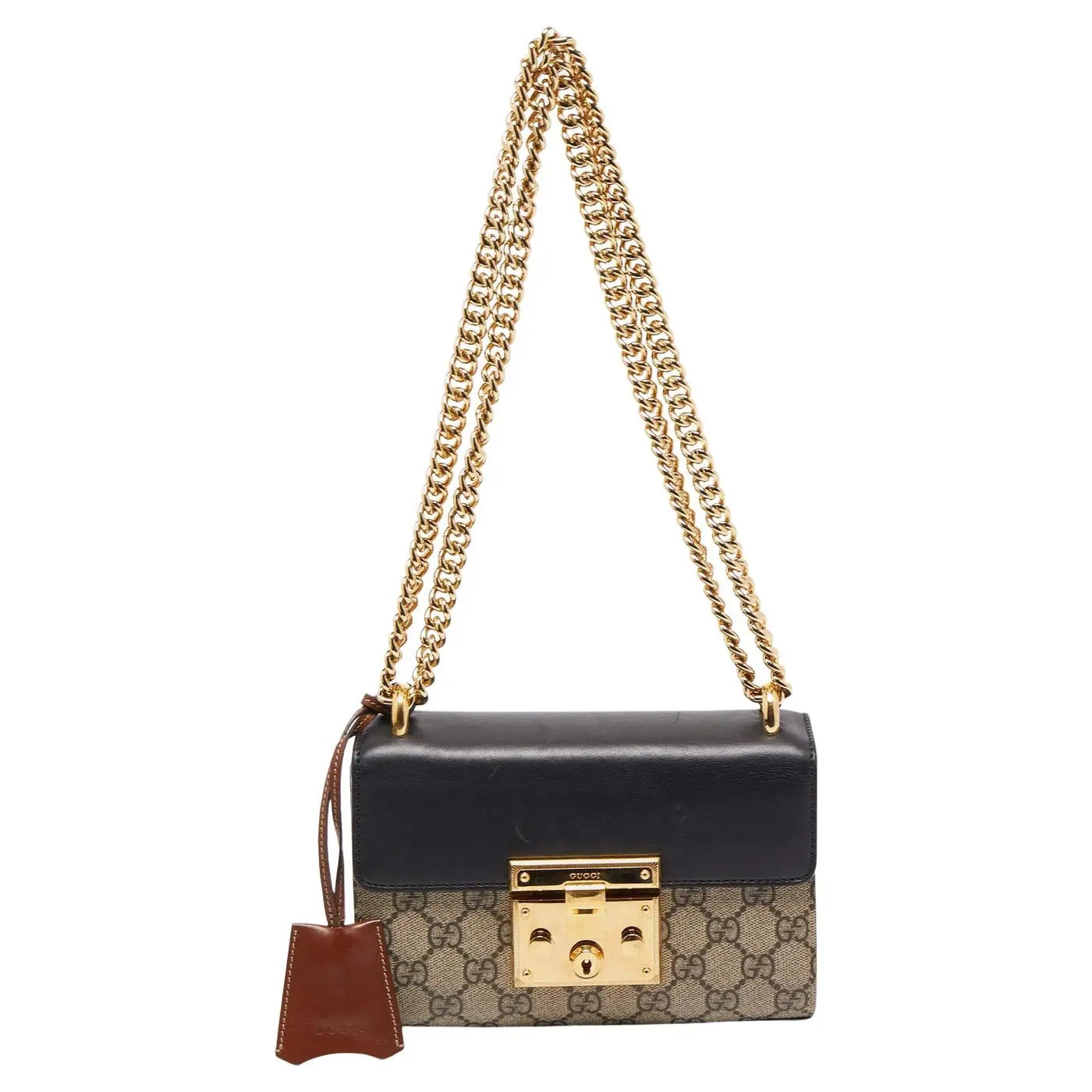 GUCCI PADLOCK SMALL GG SHOULDER BAG