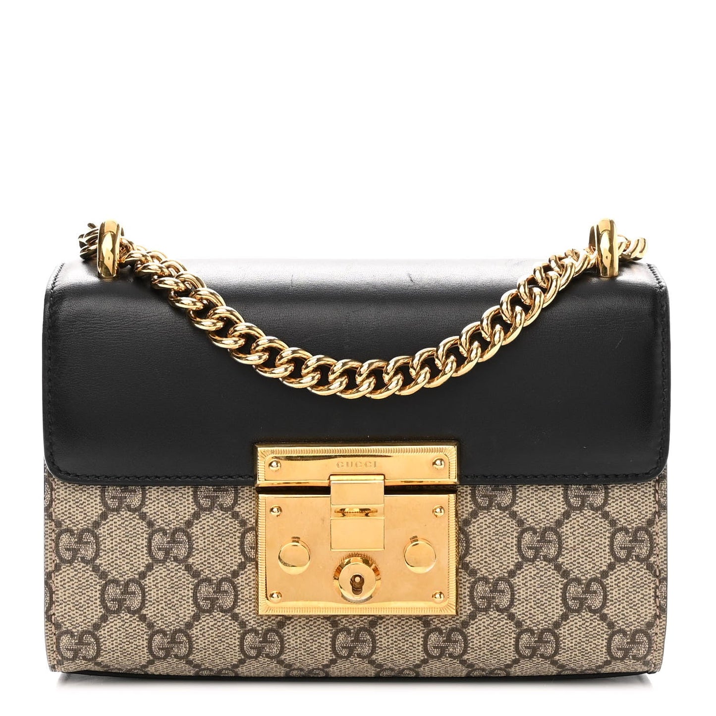 GUCCI PADLOCK SMALL GG SHOULDER BAG