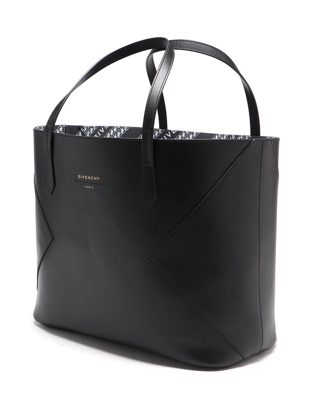 GIVENCHY Antigona Wing Shopper Black Leather Tote