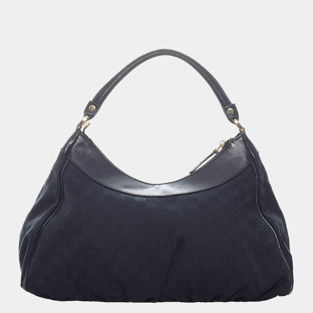 GUCCI GG MONOGRAM ABBEY D RING SHOULDER BAG