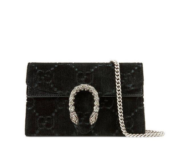 GUCCI DIONYSUS VELVET SUPER MINI CROSSBODY