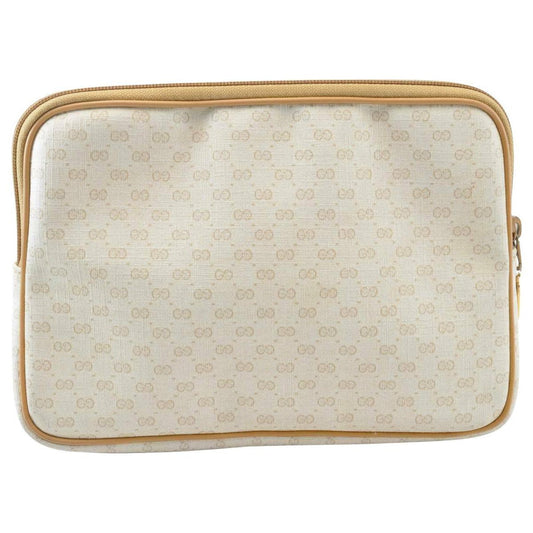 GUCCI GG CANVAS CLUTCH/ POUCH BAG