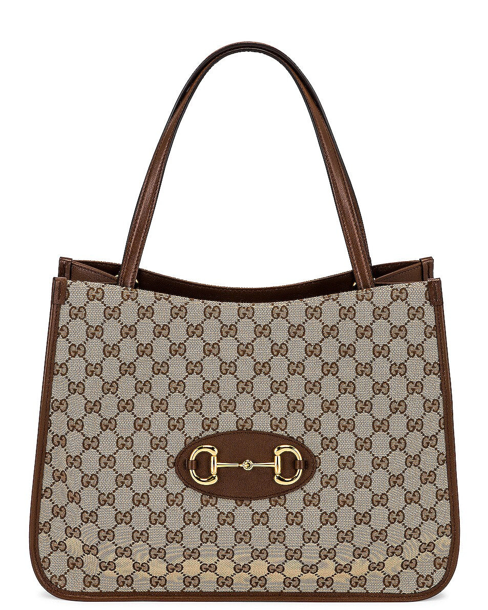 GUCCI GG HORSEBIT 1955 TOTE BAG