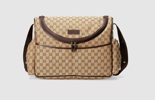 GUCCI GG SUPREME DIAPER BAG