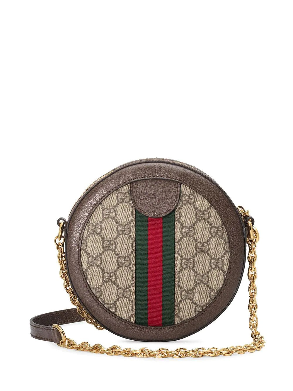 GUCCI MINI OPHIDIA GG SUPREME ROUND BAG