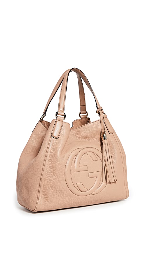 GUCCI MEDIUM LEATHER SOHO BAG