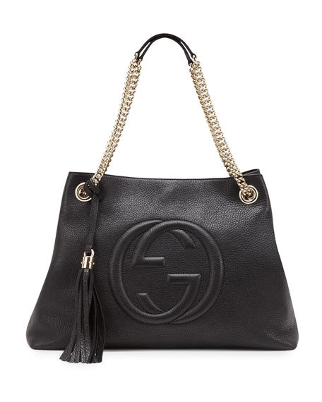 GUCCI SOHO CHAIN STRAP TOTE BAG