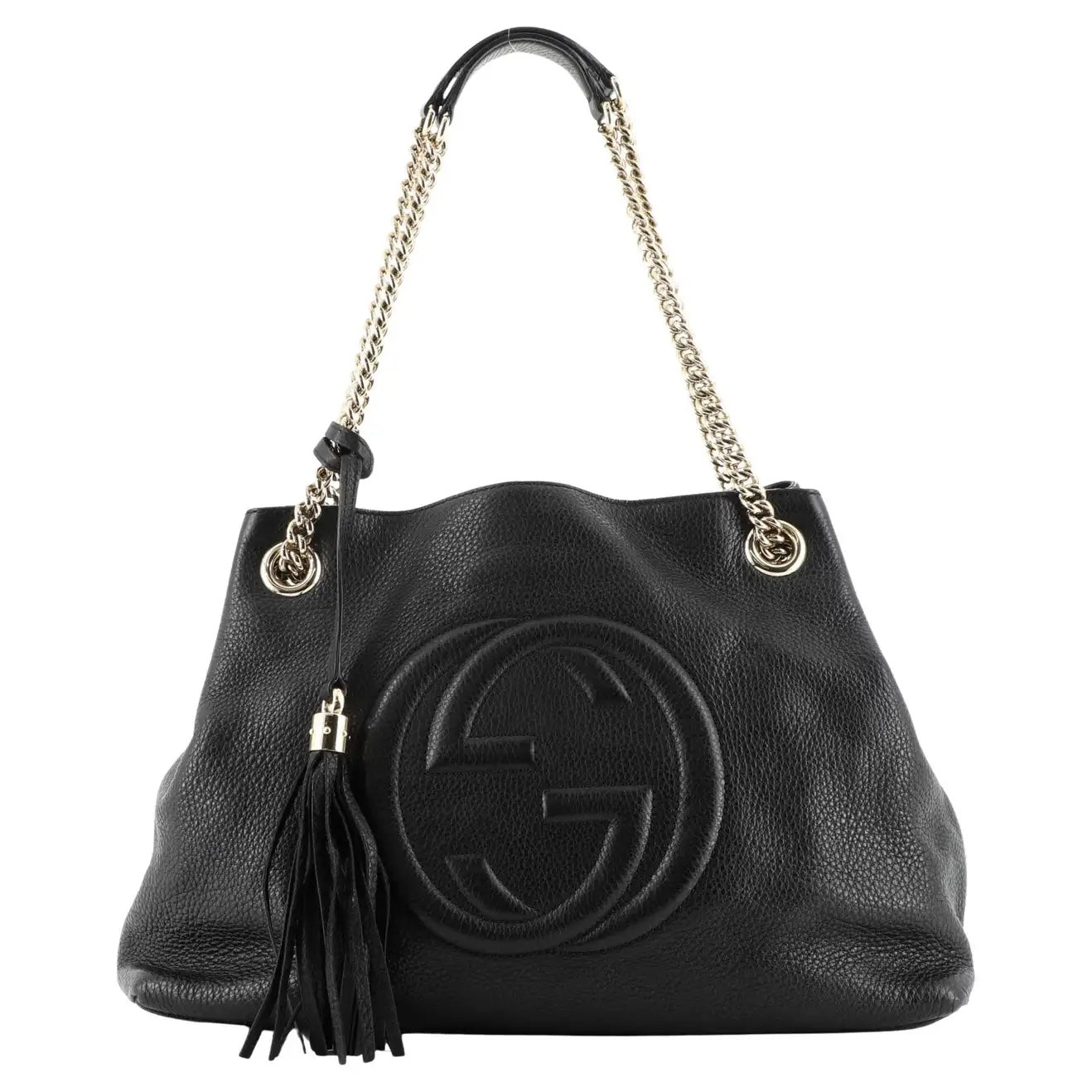 GUCCI SOHO CHAIN STRAP TOTE BAG