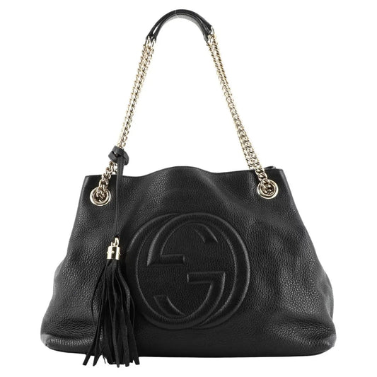 GUCCI SOHO CHAIN STRAP TOTE BAG