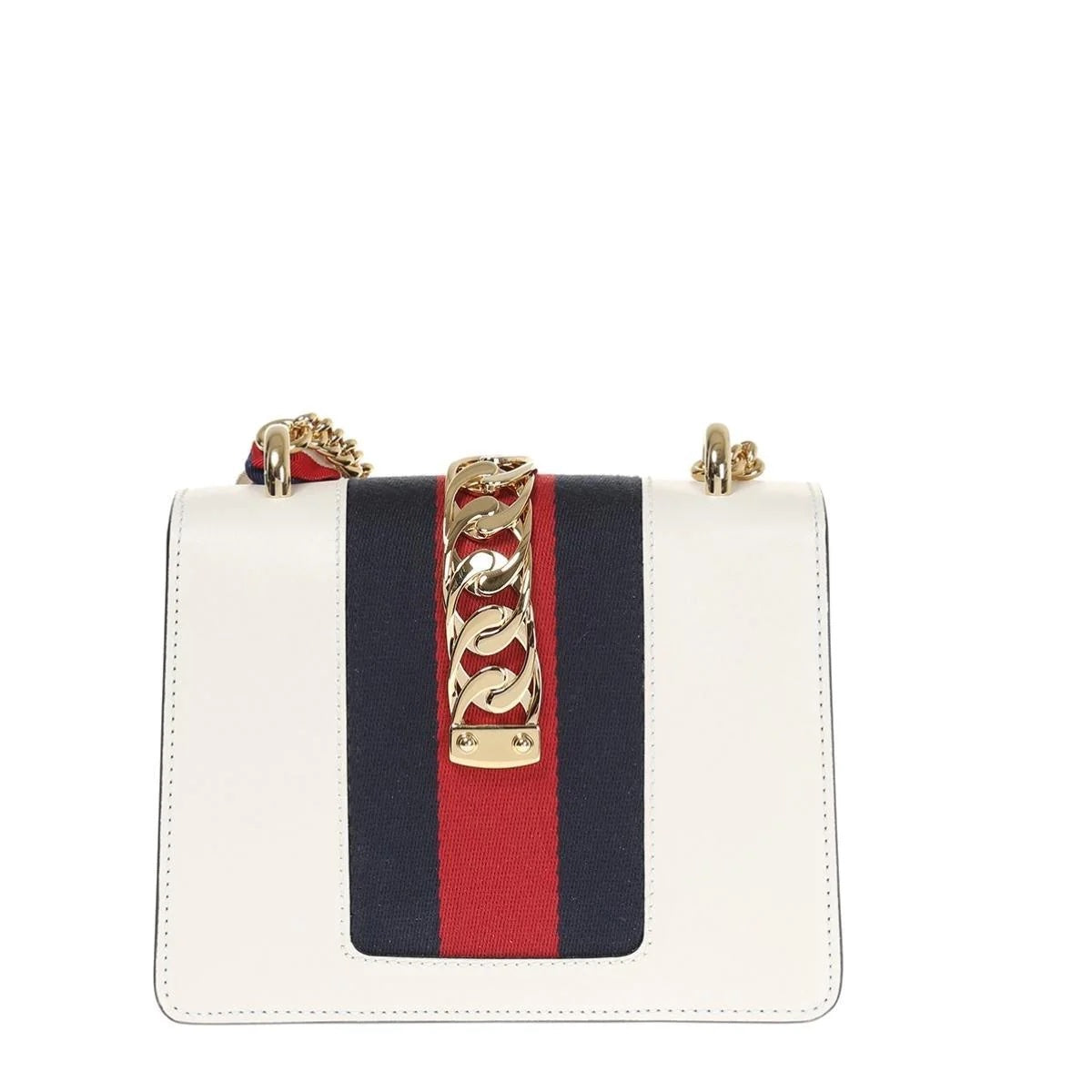 GUCCI SYLVIE LEATHER MINI CHAIN BAG