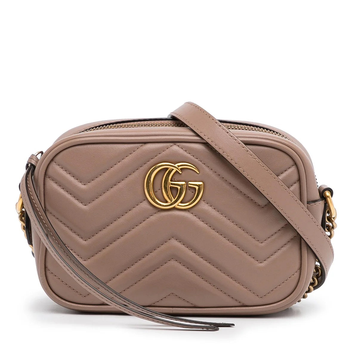 GUCCI GG MARMONT MINI MATELASSE CROSSBODY BAG