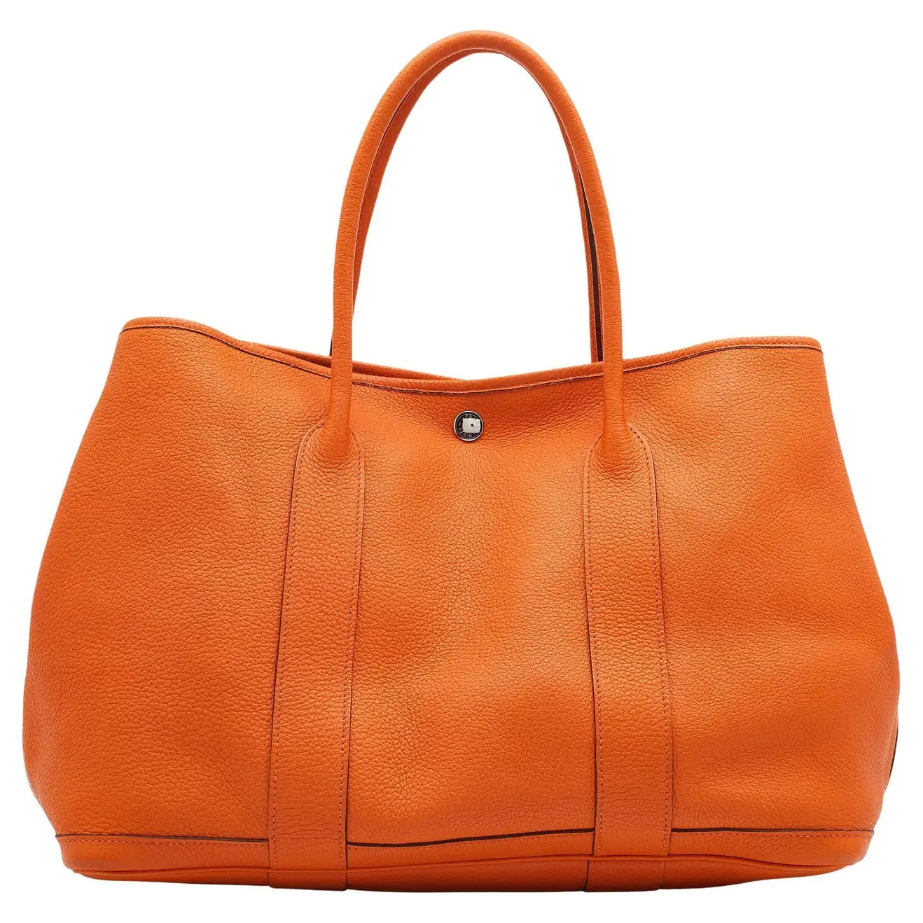 HERMÈS NEGONDA LEATHER GARDEN PARTY 36 TOTE BAG-HS
