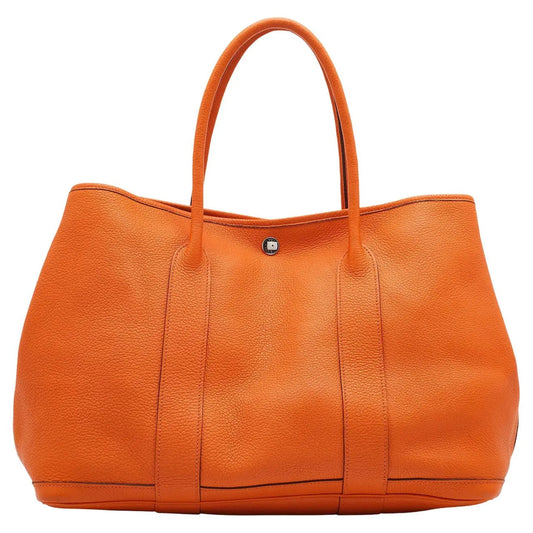 HERMÈS NEGONDA LEATHER GARDEN PARTY 36 TOTE BAG-HS