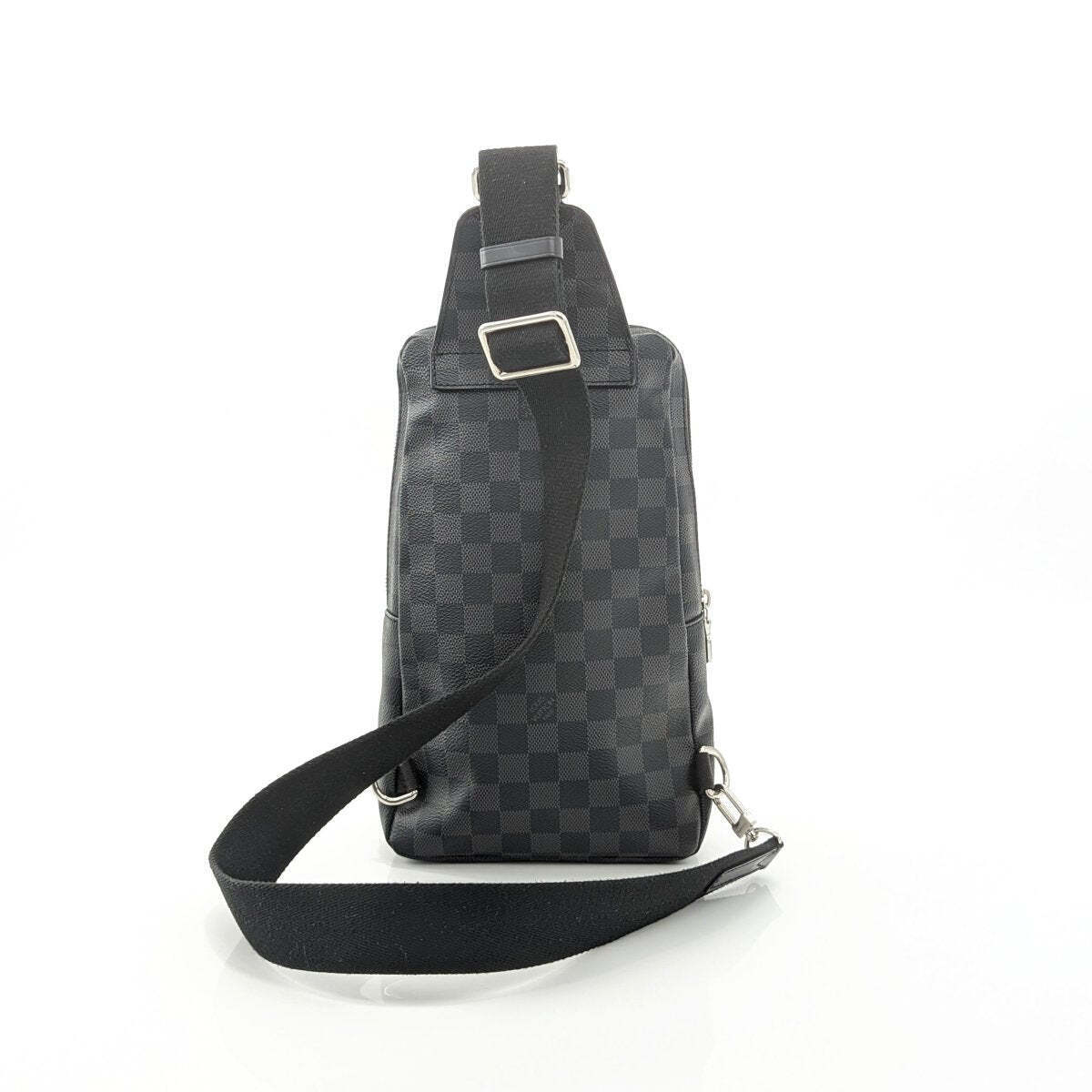 LOUIS VUITTON DAMIER GRAPHITE AVENUE SLING CROSSBODY BACKPACK
