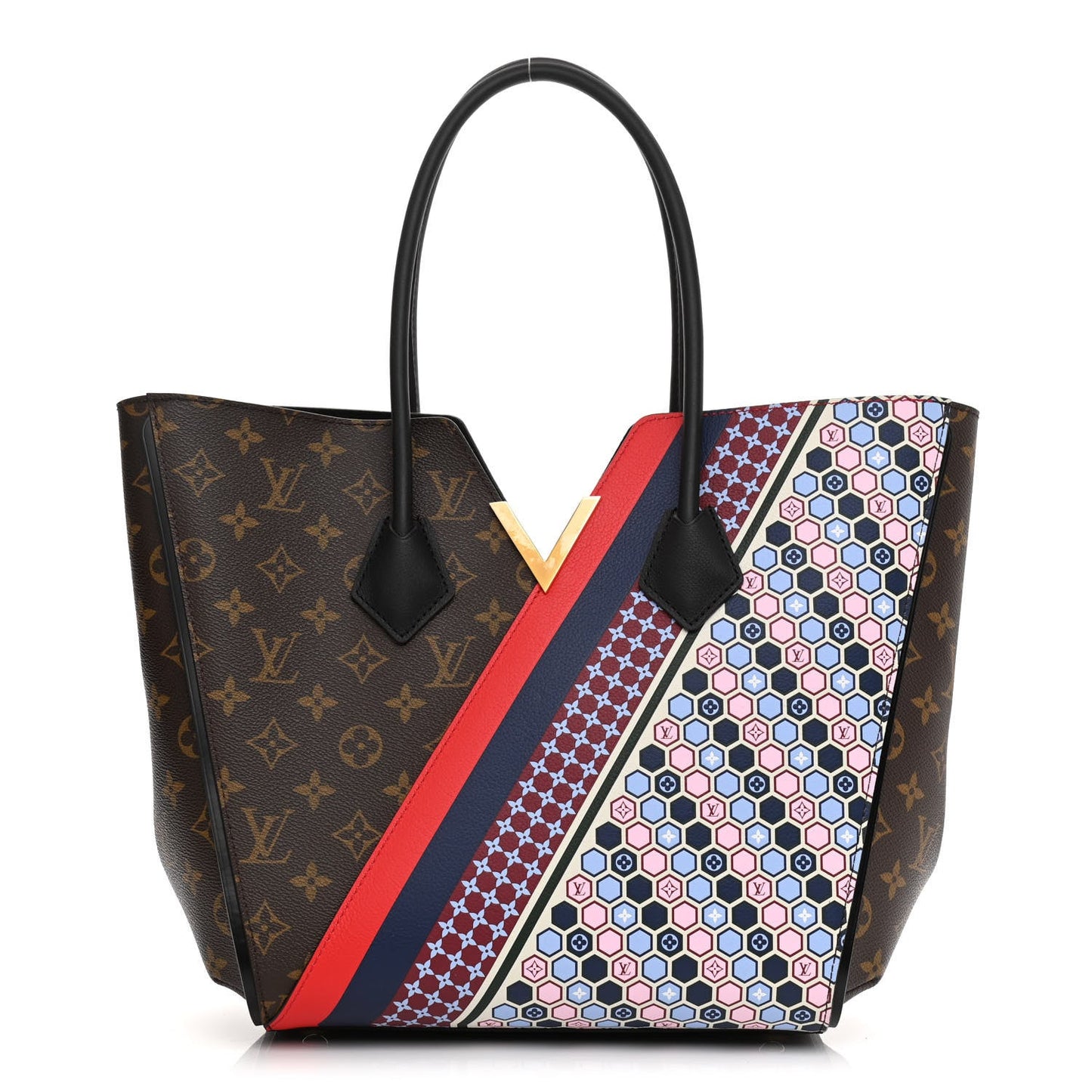 LOUIS VUITTON CALFSKIN MONOGRAM KIMONO TOTE MM