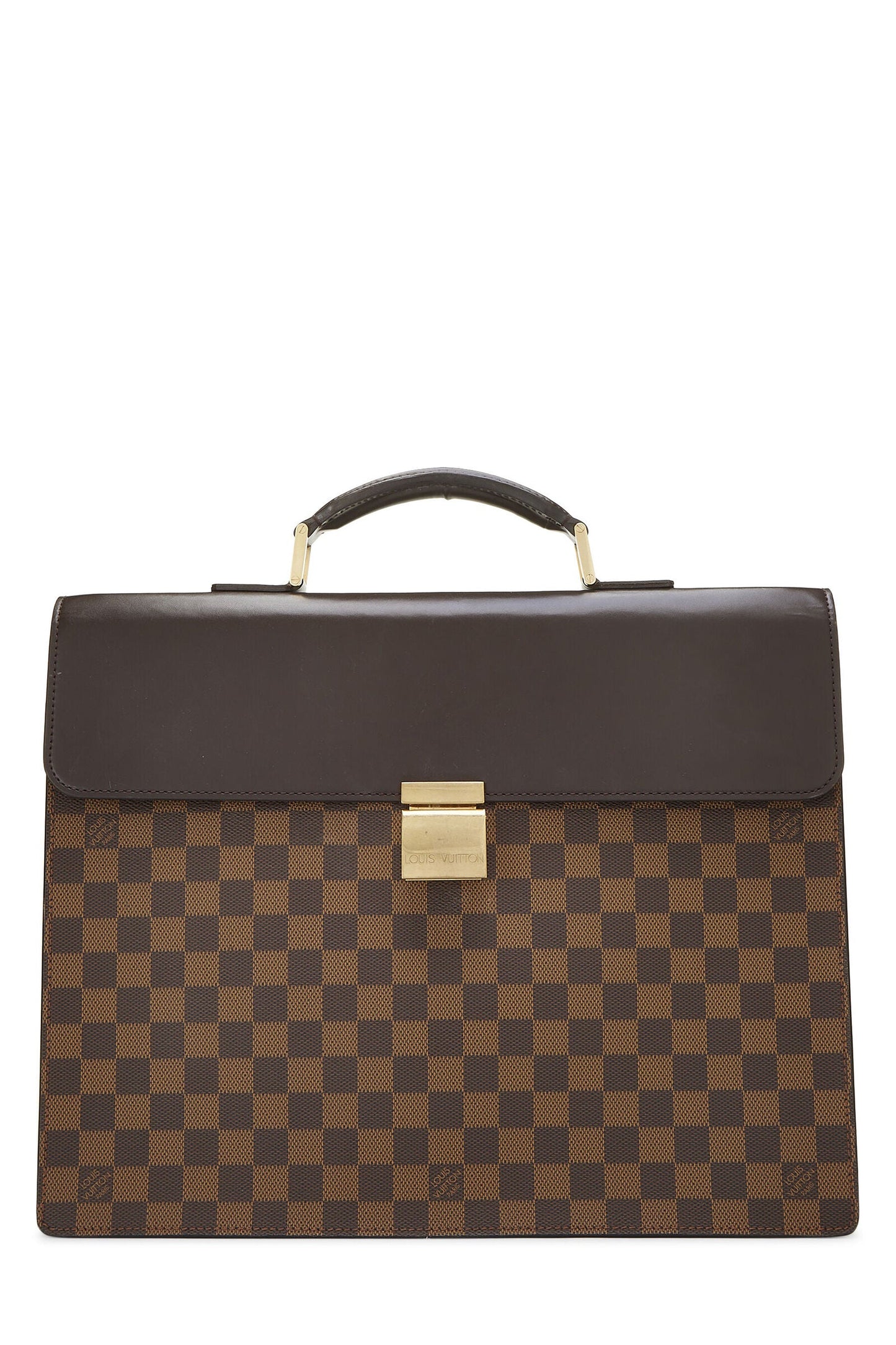 LOUIS VUITTON DAMIER EBENE ALTONA GM BRIEFCASE BAG
