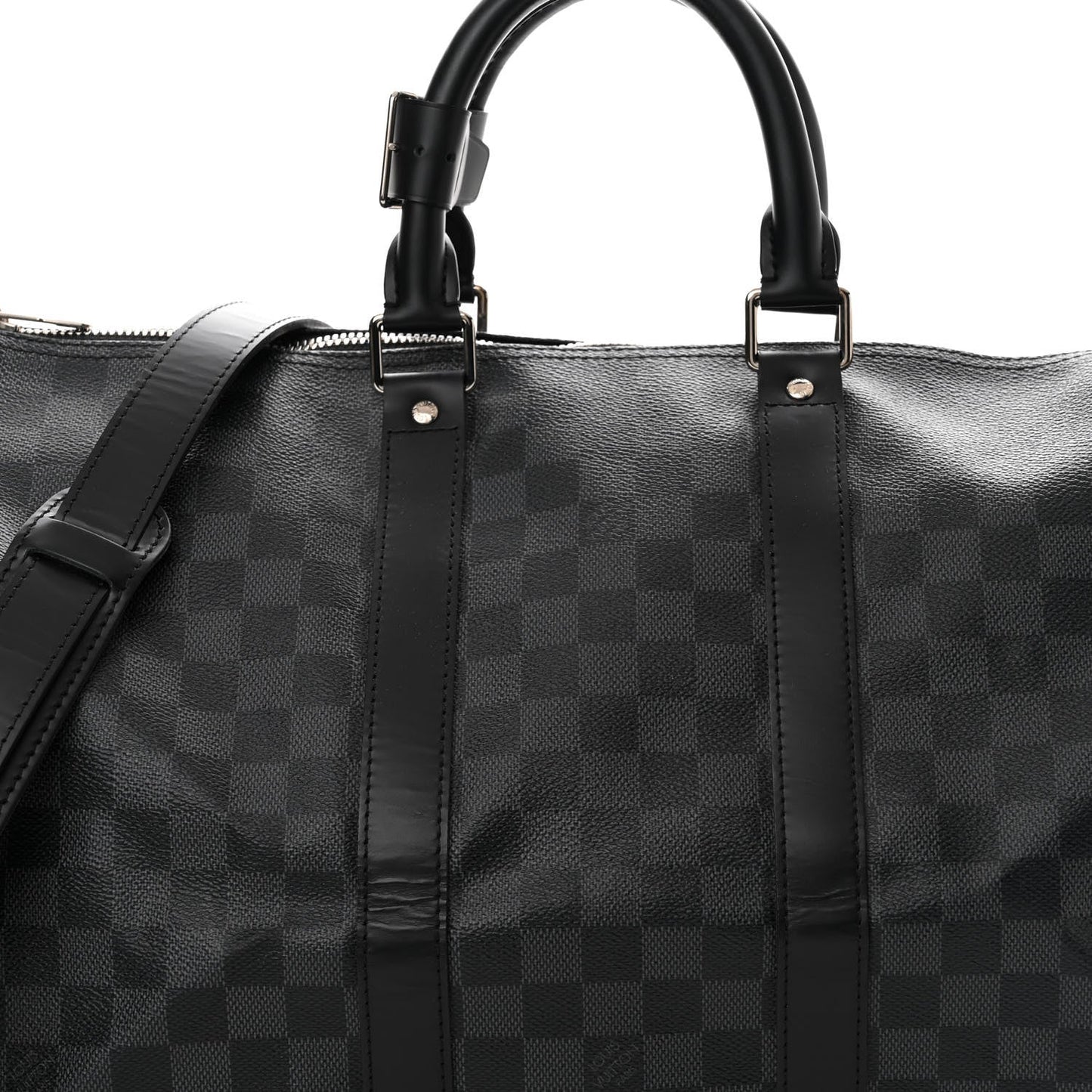 LOUIS VUITTON DAMIER GRAPHITE KEEPALL BANDOULIÈRE 45 BAG