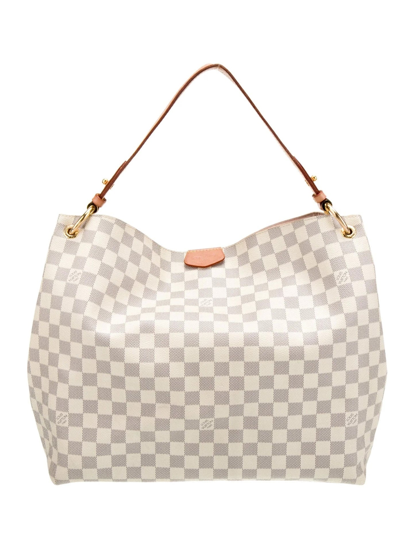 LOUIS VUITTON DAMIER AZUR GRACEFUL MM HOBO BAG