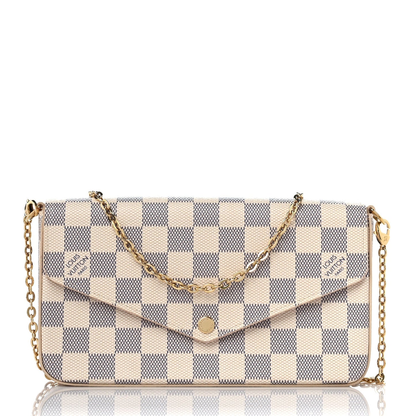 LOUIS VUITTON DAMIER AZUR FÉLICIE POCHETTE