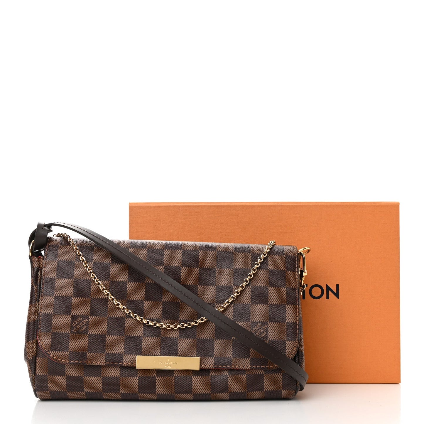 LOUIS VUITTON DAMIER EBENE FAVORITE MM