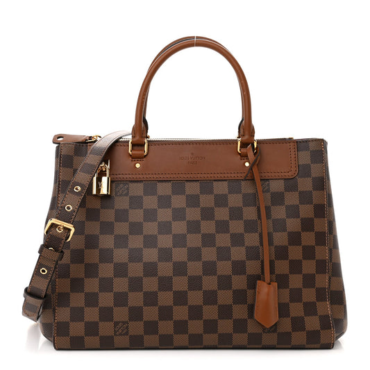 LOUIS VUITTON DAMIER EBENE GREENWICH SHOULDER BAG