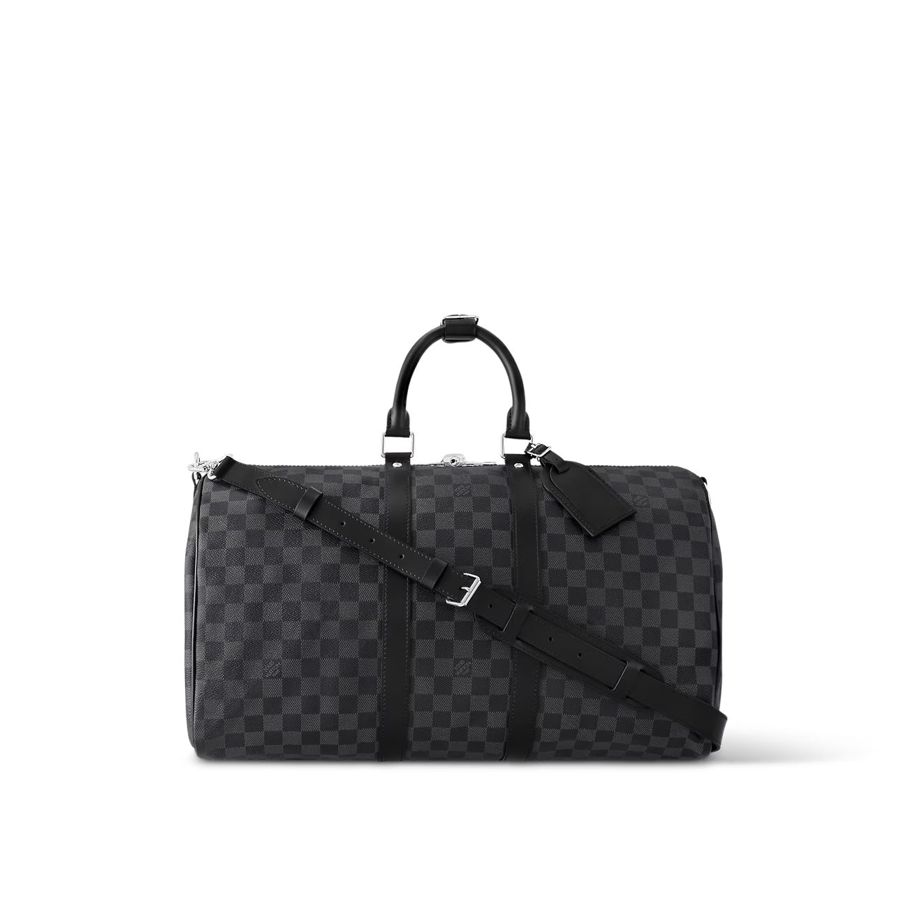 LOUIS VUITTON DAMIER GRAPHITE KEEPALL BANDOULIÈRE 45 BAG