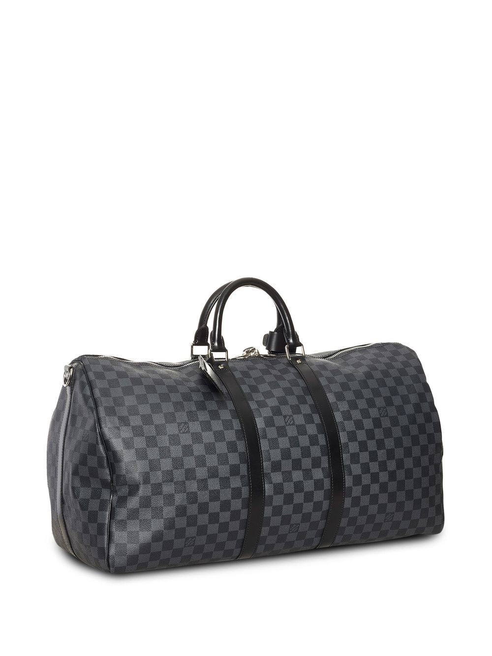 LOUIS VUITTON DAMIER GRAPHITE KEEPALL BANDOULIÈRE 55 BAG