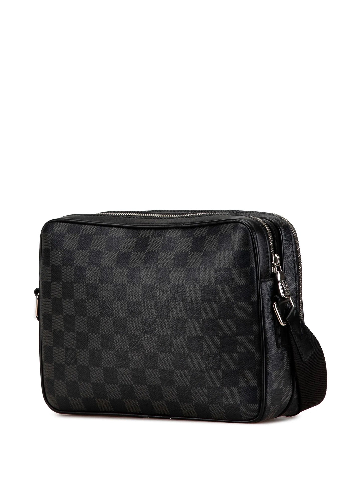 LOUIS VUITTON DAMIER GRAPHITE TROCADERO PM MESSENGER BAG