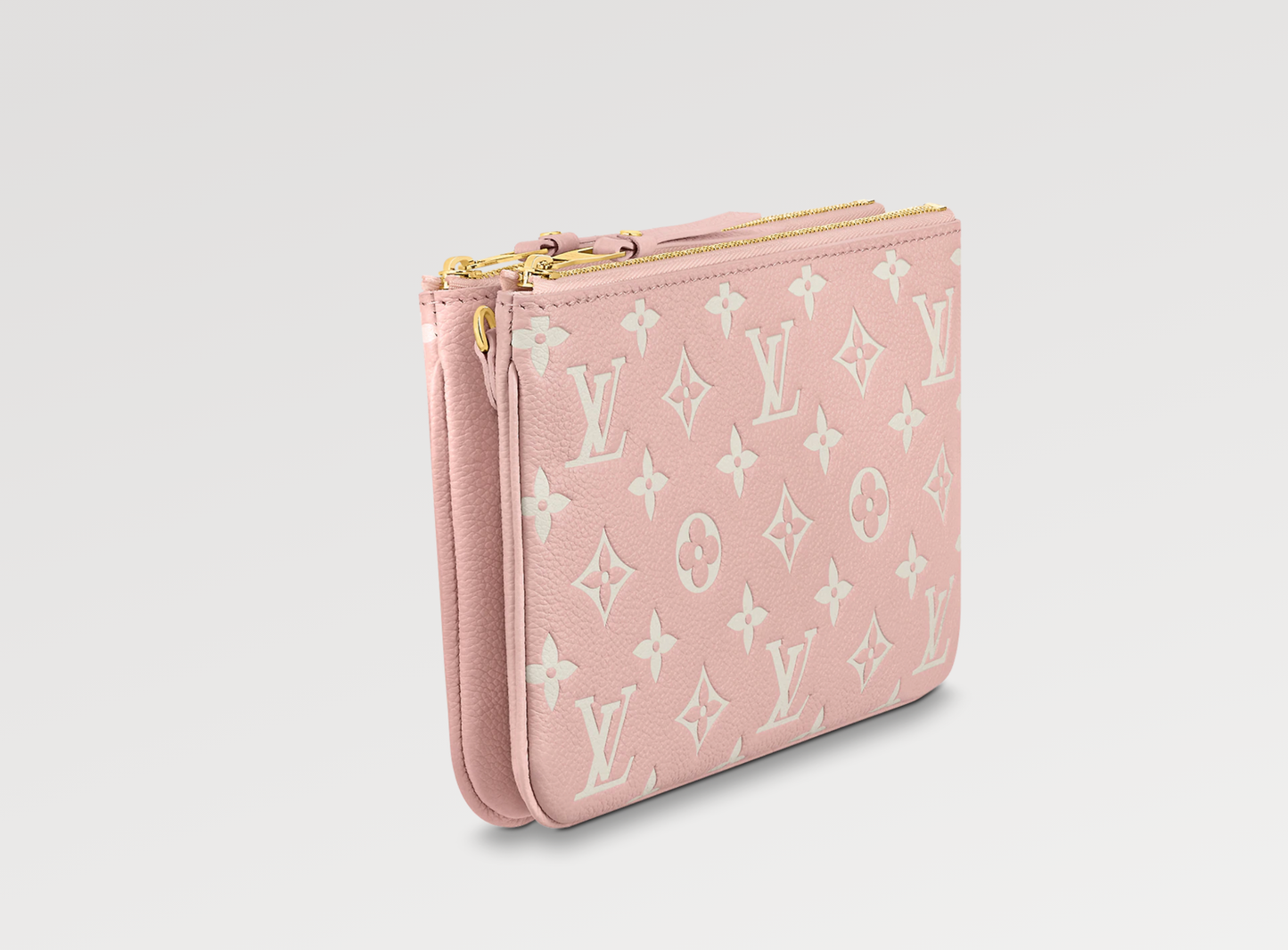 LOUIS VUITTON MONOGRAM DOUBLE ZIP POCHETTE