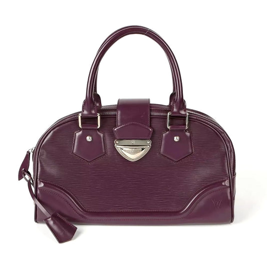 LOUIS VUITTON EPI LEATHER MONTAIGNE GM BOWLING BAG