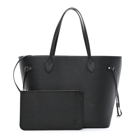 LOUIS VUITTON EPI LEATHER NEVERFULL MM WITH POCHETTE